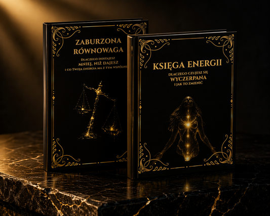 Zestaw Ksiąg Energii: Zrozum, dlaczego jesteś wyczerpana i dlaczego dajesz więcej, niż dostajesz